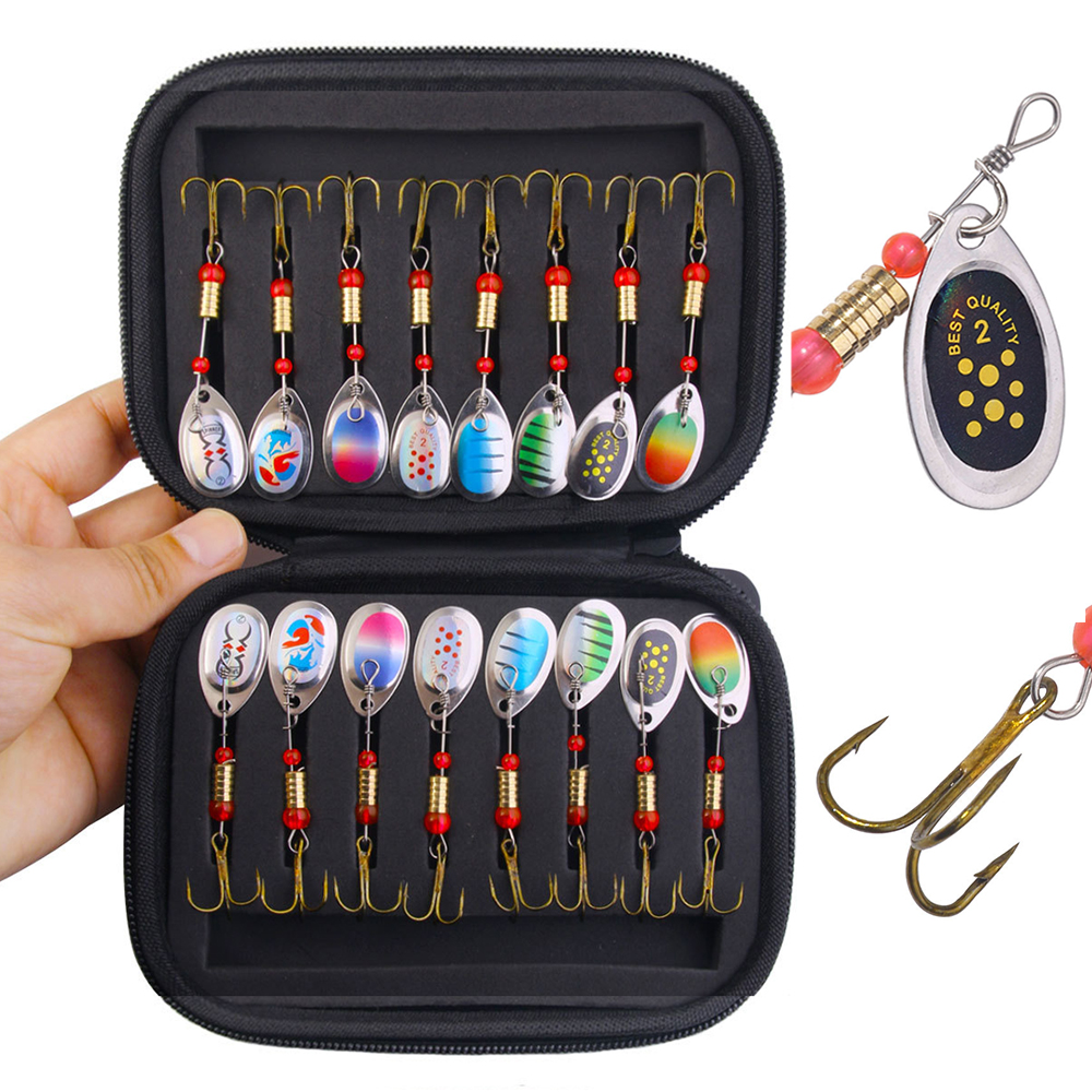 Portabale 16PCS Metal Fishing  - Fishing Hook Treble recensie en prijs