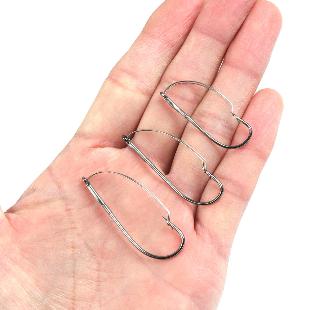 10Pcs/box Fishing Wacky Weedle - Fishing Hook Weedless recensie en prijs