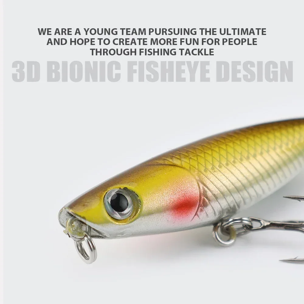 45mm 1.9g 1pcs Zigzag Dog Penc - Fishing Hook Treble recensie en prijs