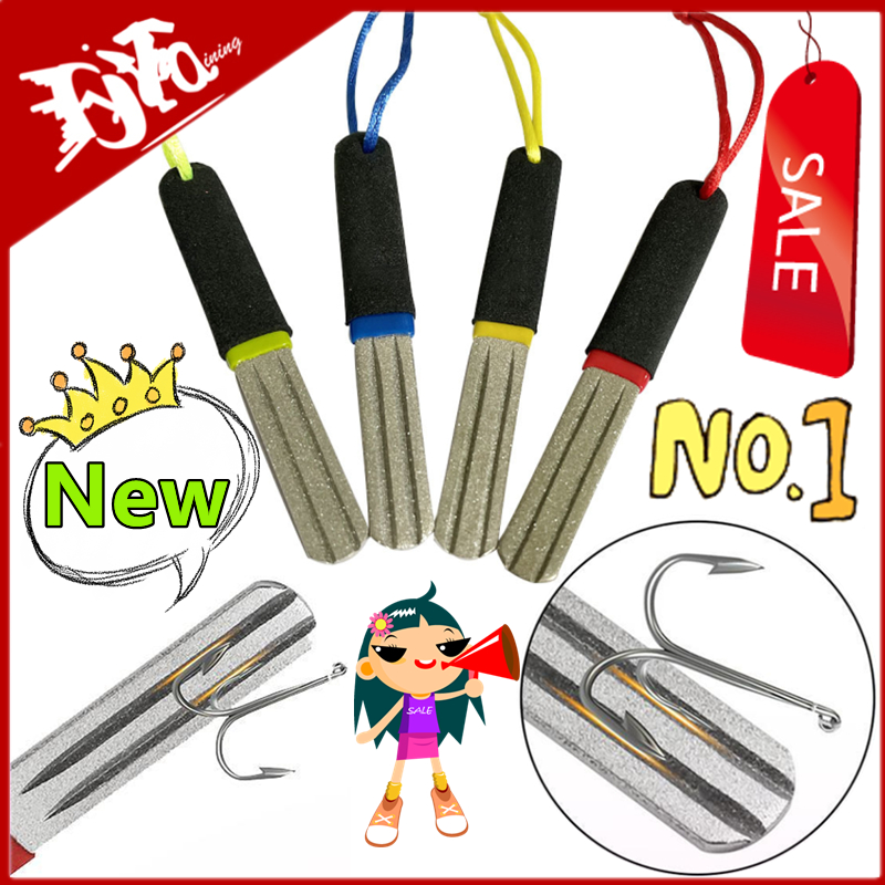 4 Colors Portable Outdoor Doub - Fishing Hook Sharpener recensie en prijs