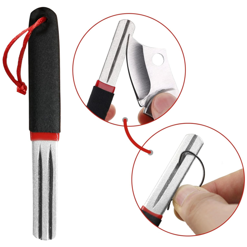 4 Colors Portable Outdoor Doub - Fishing Hook Sharpener recensie en prijs