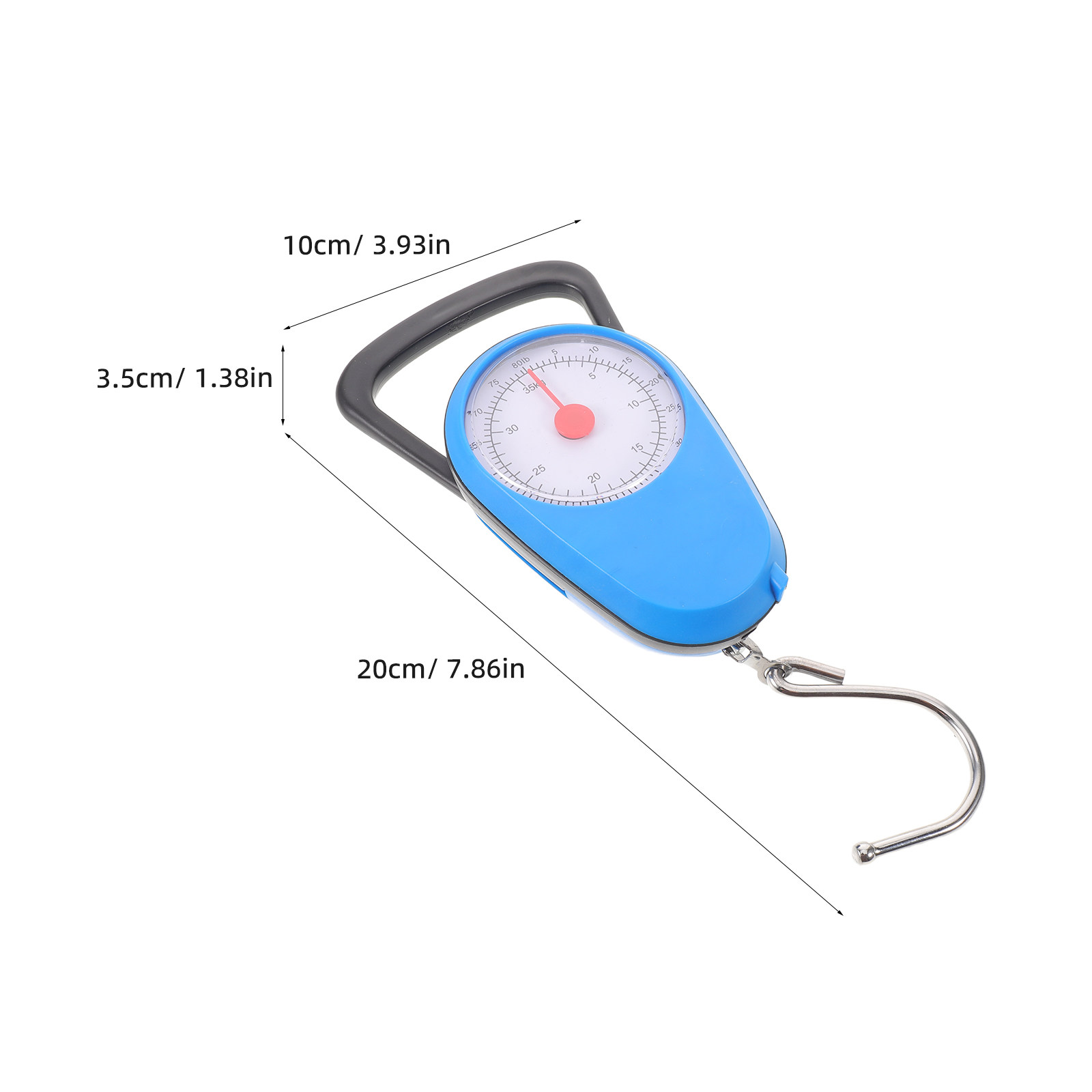 Portable Spring Scale 20Kg 44L - Fishing Hook recensie en prijs