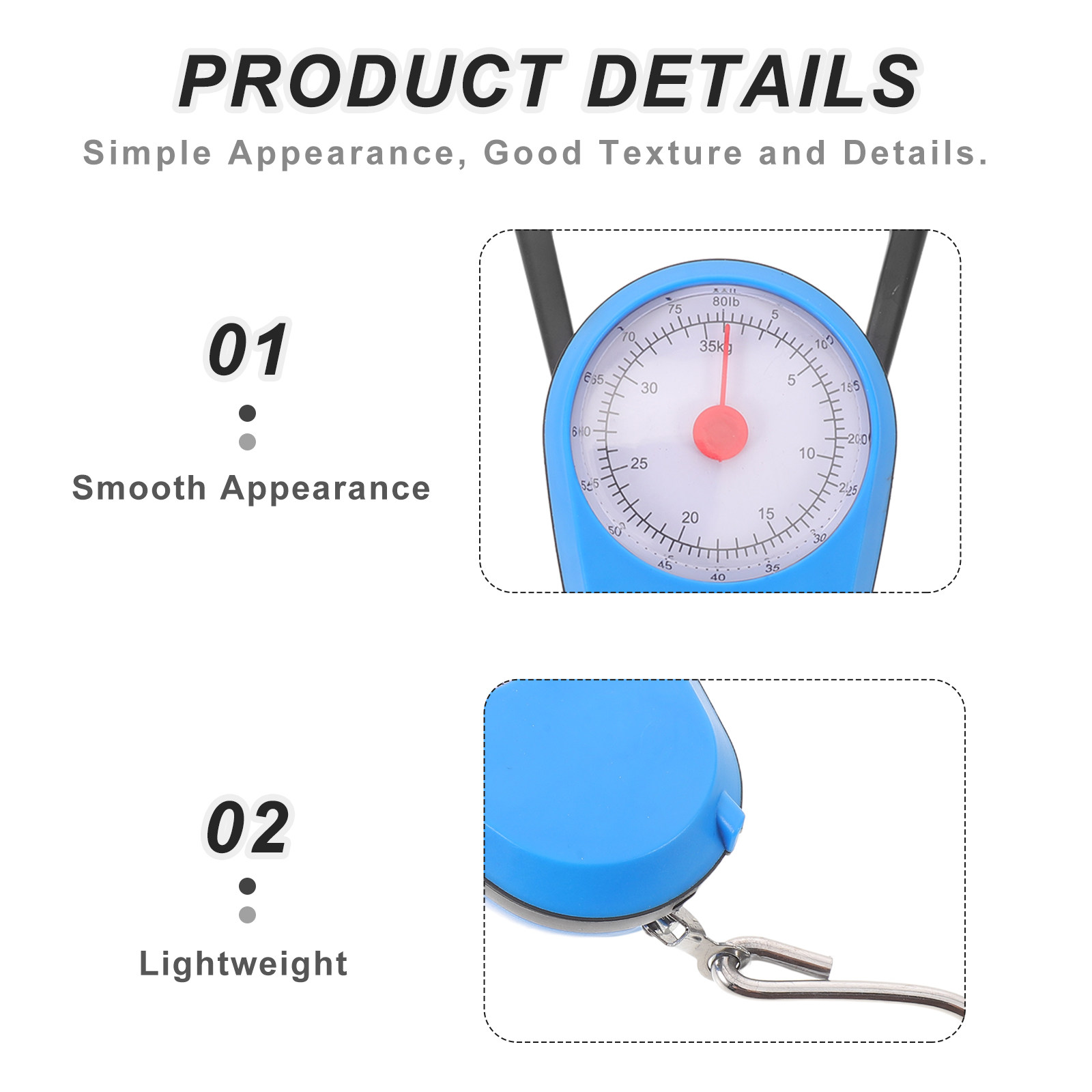 Portable Spring Scale 20Kg 44L - Fishing Hook recensie en prijs