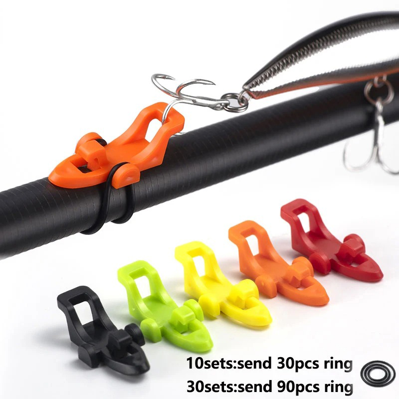 10-30pcs Fishing Rod Pole Hook - Fishing Hook Box recensie en prijs