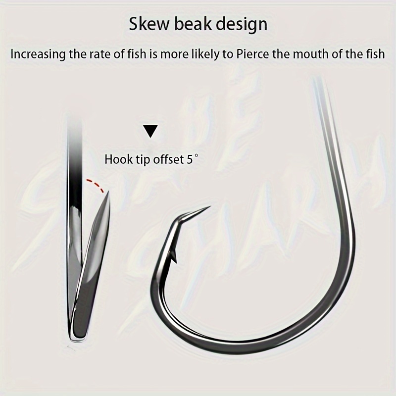 50pcs Circle Hooks Fishing Equ - Fishing Hook Circle recensie en prijs