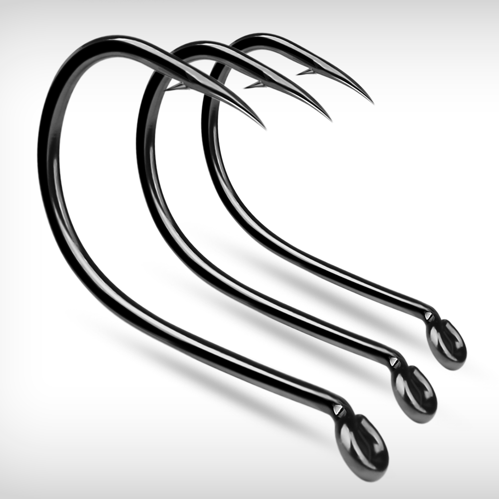 KATYUSHA  100PCS J Hooks 1/0-2 - Fishing Hook Offset recensie en prijs