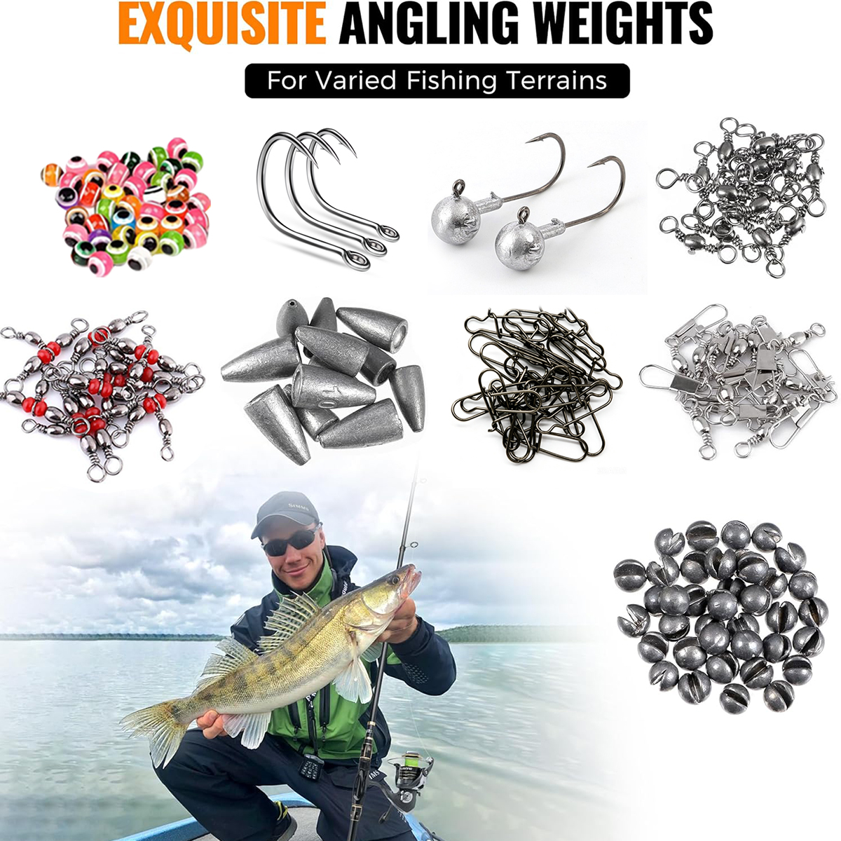 187pcs Fishing Accessories Kit - Fishing Hook Box recensie en prijs