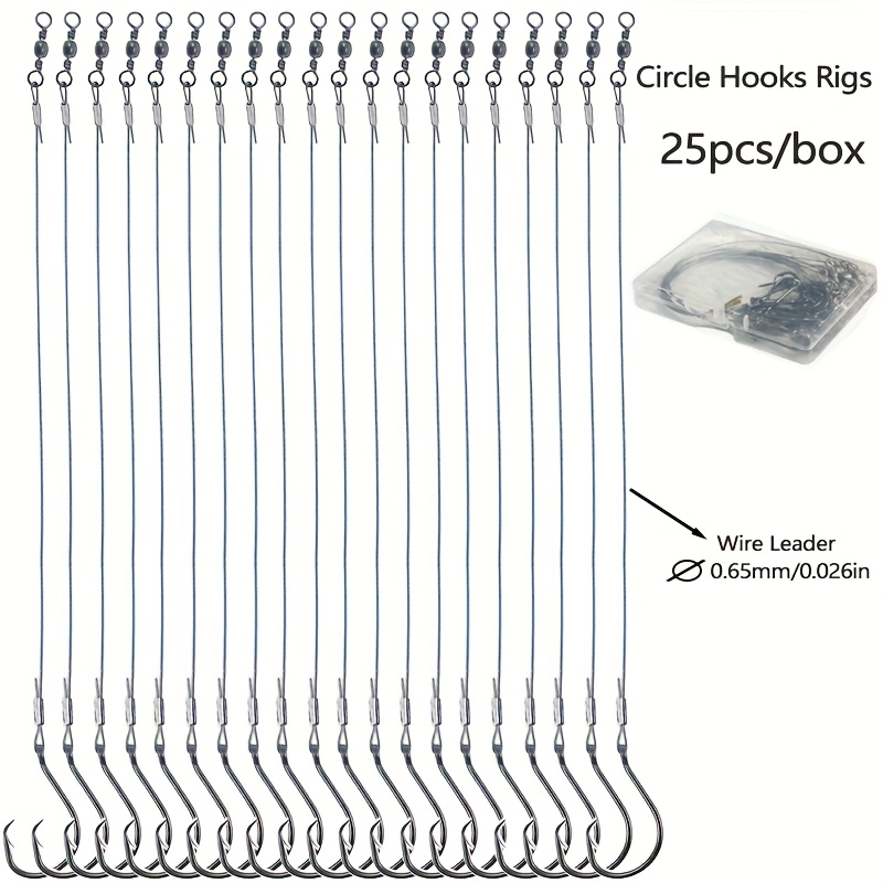 25pcs Heavy Duty Circle Hooks  - Fishing Hook Circle recensie en prijs