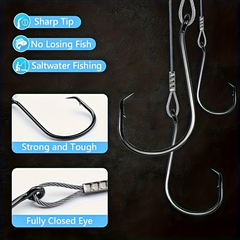 25pcs Heavy Duty Circle Hooks  - Fishing Hook Circle recensie en prijs